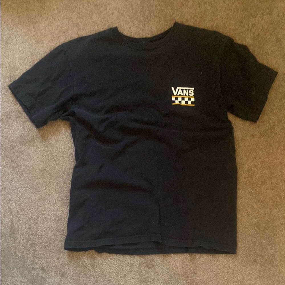 Vans Black Graphic Tee